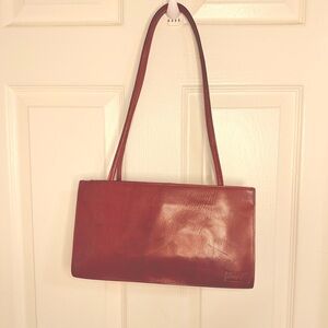 Wilson Leather Pelle Studio Red Classic handbag Y2K Rectangle Purse